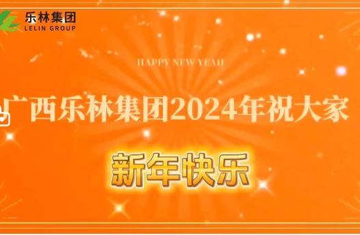 乐林集团给您拜年了，祝您新年快乐！龙年大吉！